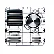 Haier XS 6B1M3PB teljesen beépíthető mosogatógép, 16 teríték, Wifi, inverter motor, automatikus ajtónyitás, 3 kosár, 59.7x55.5x81.8 cm