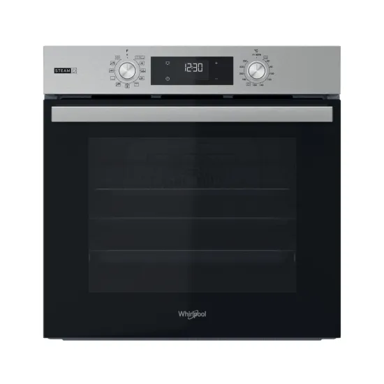Whirlpool OMSR58CU1SX beépíthető sütő, 71L, Cook 3 funkció, 59.5x55.1x59.5 cm, inox szín 