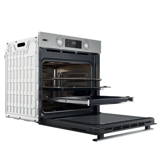 Whirlpool OMSR58CU1SX beépíthető sütő, 71L, Cook 3 funkció, 59.5x55.1x59.5 cm, inox szín 