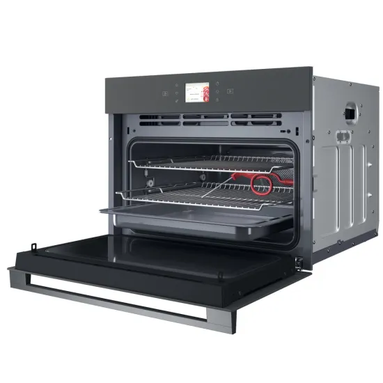 Whirlpool WCW11O7FHTSSM beépíthető kompakt sütő és mikró , 53L, 950W, Crisp funkció, 55.9x54.3x45.5 cm, csillagpor szürke matt szín 