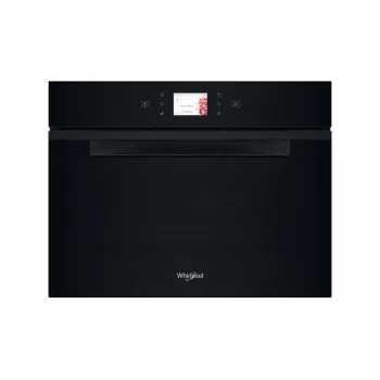 Whirlpool WCW11O7HTSB beépíthető kompakt sütő és mikró, 53L, 950W, Crisp funkció, 55.9x54.3x45.5 cm, fekete szín 