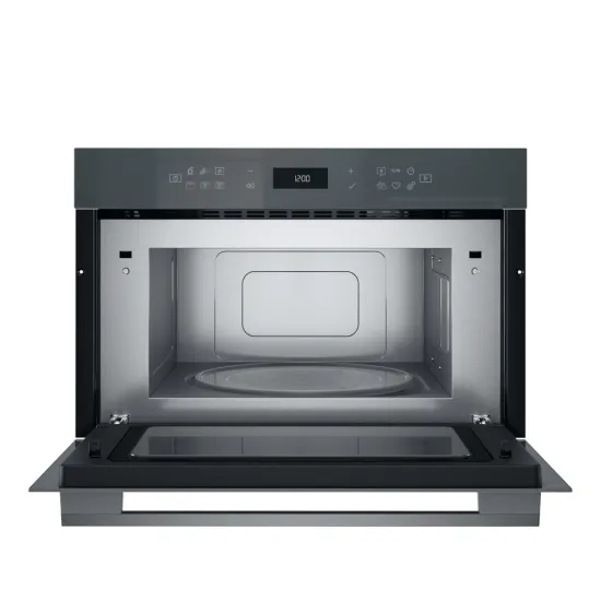 Whirlpool WMD7O4TSG beépíthető mikrohullámú sütő, 31L, 1000W, Crisp funkció, 59.5x46.8x38.5 cm, csillagpor szürke fényes szín 