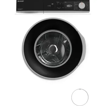 Sharp ES-NFA714BW1NNA-EE elöltöltős mosógép, 7 kg, inverter motor, 59.7x49.7x84.5 cm 