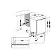 Whirlpool WH7IA15AM3LS0 teljesen beépíthető mosogatógép, 3 kosár,15 teríték, automatikus ajtónyitás, 59.8x55.5x82 cm