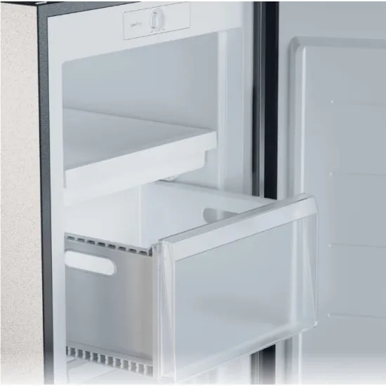 Candy CNUQ2L513EX fagyasztószekrény, 169L, 54.5x57x138 cm, inox szín 