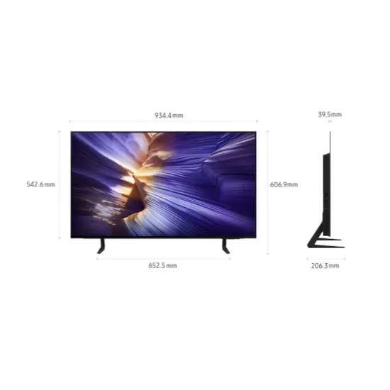 Haier HSW79F18DIPT Total No Frost side by side hűtőszekrény, 391/210L, inverter kompresszor, Wifi, 90.5x72.6x177.5 cm, fekete szín