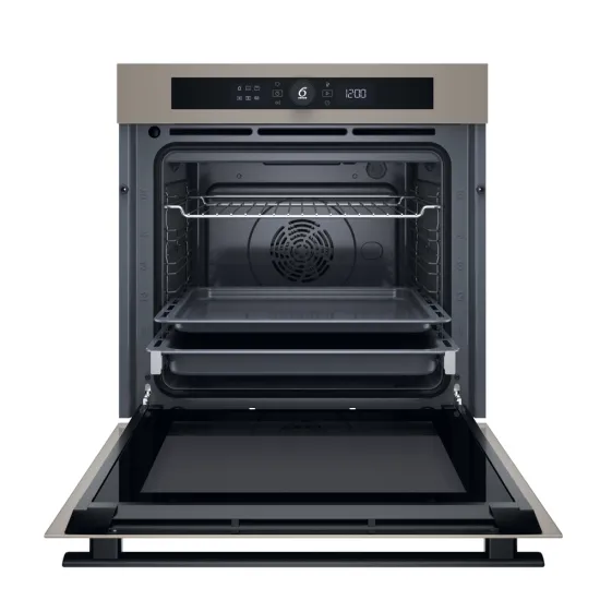 Whirlpool WOI4S8CM1SEA beépíthető sütő, 73L, 6. Érzék technológia előre beállított receptek, 59.5x56.4x59.7 cm, urban beige szín 