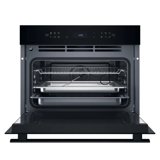 Whirlpool WCS6A9PHTSBA beépíthető sütő, 48L, Cook 3 funkció, 55.9x54.3x45.5 cm, fekete szín 