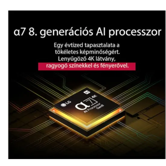 LG 43QNED84A3C 4K UHD AI Smart QNED TV, 43", 109.22 cm