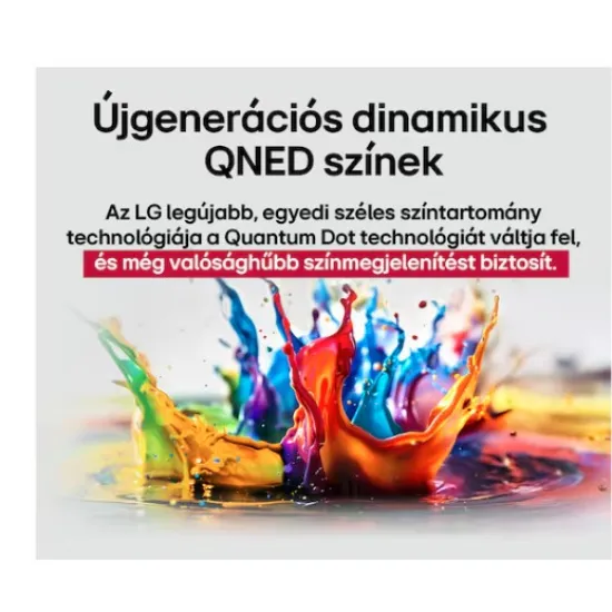 LG 43QNED84A3C 4K UHD AI Smart QNED TV, 43", 109.22 cm