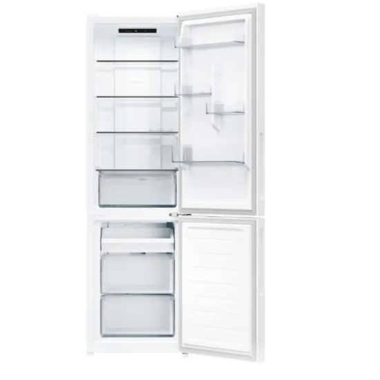 Candy CNCQ2T518EW No Frost alulfagyasztós kombinált hűtőszekrény, 197/82L, 54.5x60.2x182.5 cm 