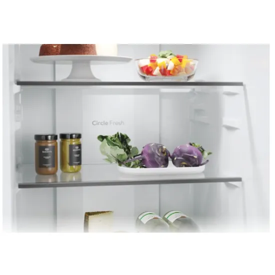 Candy CNCQ2T518EW No Frost alulfagyasztós kombinált hűtőszekrény, 197/82L, 54.5x60.2x182.5 cm 