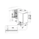 Whirlpool WH6IB10BS7LA0 teljesen beépíthető mosogatógép, 10 teríték, automatikus ajtónyitás, 44.8x55.5x82 cm