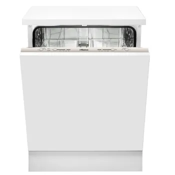 Hansa ZIM 634.1 B teljesen beépíthető mosogatógép, 12 teríték, inverter motor, 59.8x55x81.5 cm