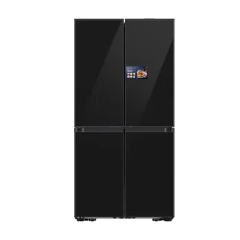 Samsung RM90F67CECEO side by side hűtőszekrény francia ajtós kialakítással, 399/255L, AI inverteres kompresszor, Wifi, 91.2x73.1x185.3 cm, tiszta szénfekete szín 