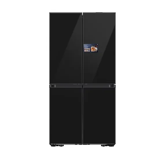 Samsung RM90F67CECEO side by side hűtőszekrény francia ajtós kialakítással, 399/255L, AI inverteres kompresszor, Wifi, 91.2x73.1x185.3 cm, tiszta szénfekete szín 