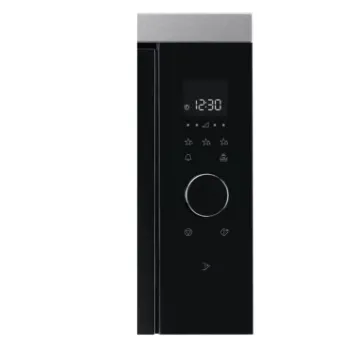 AEG MBB1756SEM beépíthető mikrohullámú sütő, 16.8L, 800W, 59.4x31.6x37.1 cm, fekete/inox