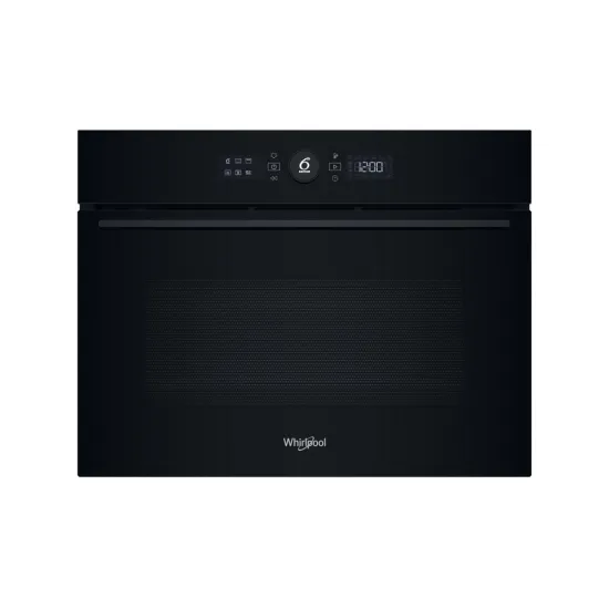 Whirlpool WCC54PMSBA beépíthető sütő, 48L, pirolitikus tisztítás, Cook 3 funkció, 55.9x54.3x45.5 cm, fekete szín