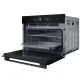 Whirlpool WCC54PMSBA beépíthető sütő, 48L, pirolitikus tisztítás, Cook 3 funkció, 55.9x54.3x45.5 cm, fekete szín