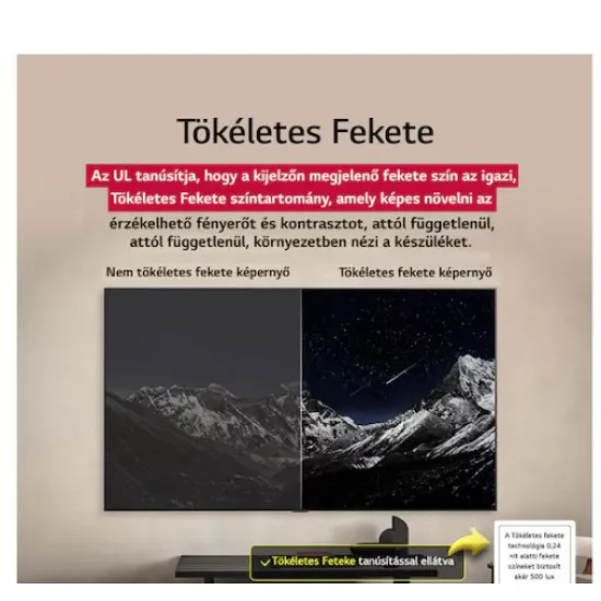 LG OLED65C51LA 4K UHD EVO AI Smart QLED TV, 65", 165.1 cm 