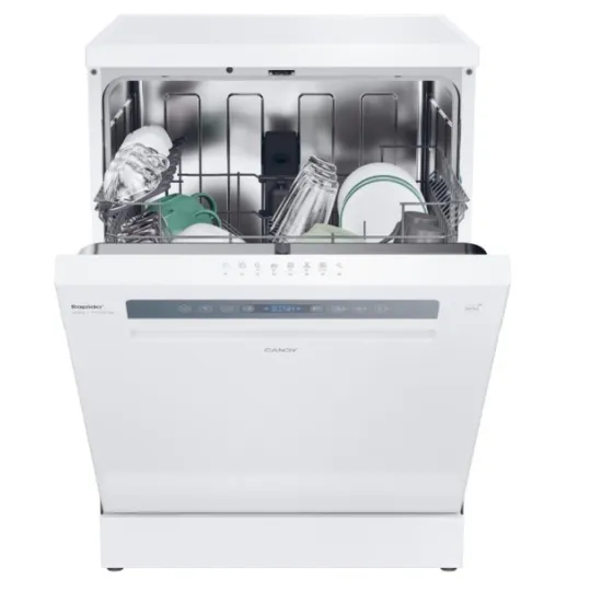 Candy CF 3C7F0W mosogatógép, 13 teríték, inverter motor, Wifi, automatikus ajtónyitás, 59.7x59.8x85 cm 