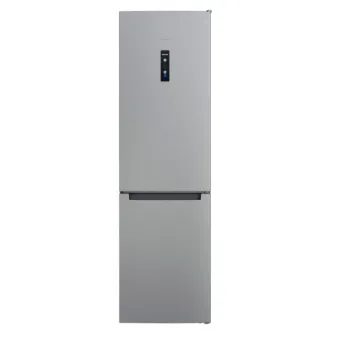 Indesit INFC9 TO32X Total No Frost alulfagyasztós kombinált hűtőszekrény, 263/104L, 59.6x67.8x202.7 cm, inox szín 