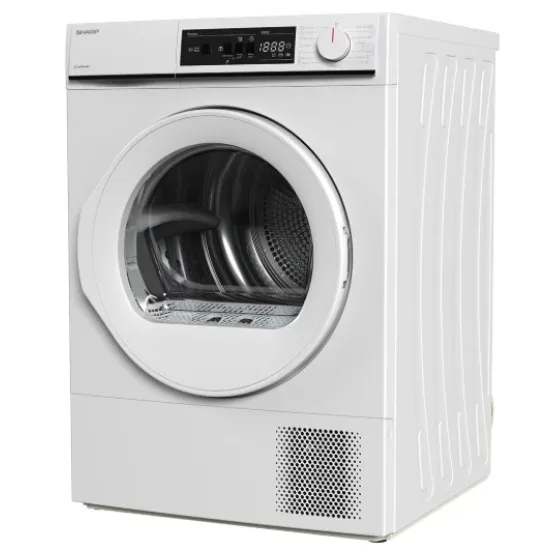 Sharp KD-NHA7S6GWE-EE hőszivattyús szárítógép, 7 kg, 59.6x52.5x84.5 cm 