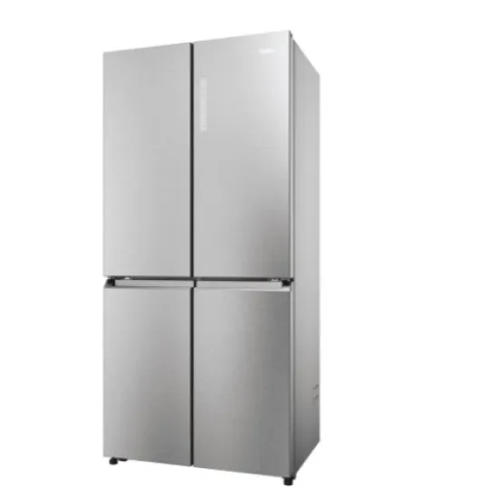 Haier HCR7818DNMM No Frost side by side hűtőszekrény francia ajtós kialakítással, 311/156L, 83.3x65x181.5 cm, New Platinum inox szín