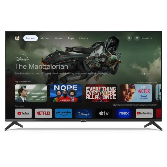 Sharp 43GL4260E 4K UHD Smart LED TV, 43", 109.22 cm 