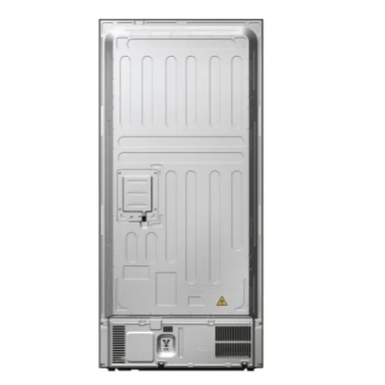 Haier HCR7818DNMM No Frost side by side hűtőszekrény francia ajtós kialakítással, 311/156L, 83.3x65x181.5 cm, New Platinum inox szín