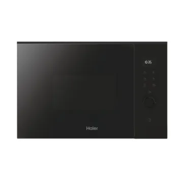 Haier H38FMWID627N beépíthető mikrohullámú sütő, 25L, 900W, 59.4x38.8x38.2 cm, fekete szín 