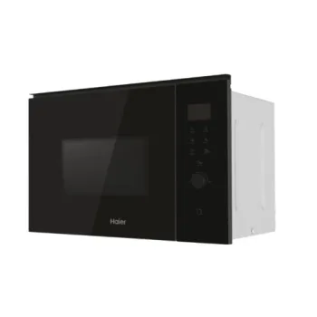 Haier H38FMWID627N beépíthető mikrohullámú sütő, 25L, 900W, 59.4x38.8x38.2 cm, fekete szín 