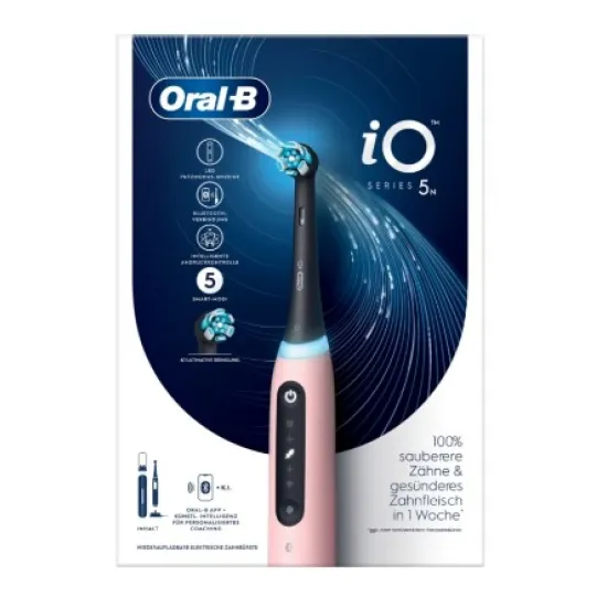 Oral-B iO5 Pink elektromos fogkefe 
