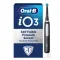 Oral-B iO3 Matt Black elektromos fogkefe 