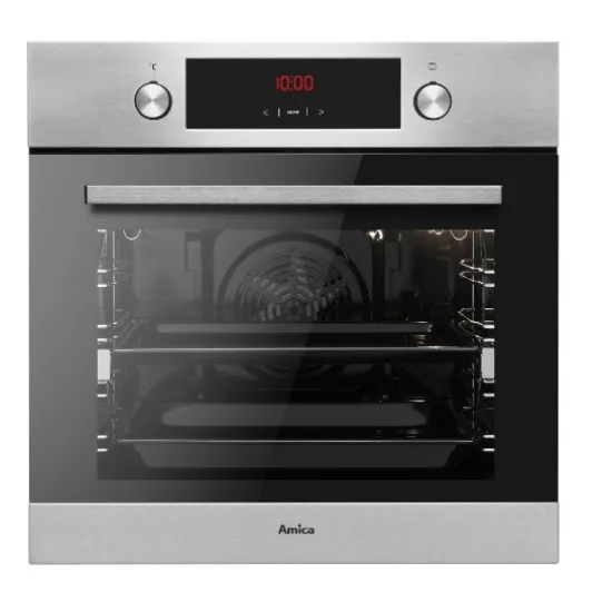 Amica EB7541H FINE beépíthető sütő, 65L, 59.5x57x59.5 cm, inox szín 