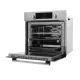 Amica EB7541H FINE beépíthető sütő, 65L, 59.5x57x59.5 cm, inox szín 