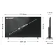 Sharp 50HP5265E 4K UHD Smart QLED TV, 50", 127 cm 