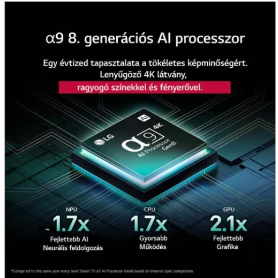 LG OLED48C51LA 4K UHD Smart OLED TV, 48", 121.92 cm 