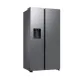Samsung RS70F64KETEO side by side hűtőszekrény, 420/220L, AI inverteres kompresszor, 91.2x72.6x178.4 cm, matt metál DOI szín