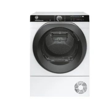 Hoover NDPEH9A3TCBEXS-S hőszivattyús szárítógép, gőz, inverter motor, 9 kg, 59.6x60.4x85 cm 