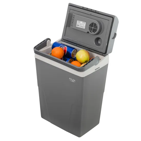 Adler AD 8094 elektromos hűtőtáska, 22L, szürke