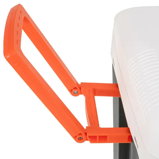 Adler AD8090 elektromos hűtő-fűtő láda kerekekkel, 40L, fekete 