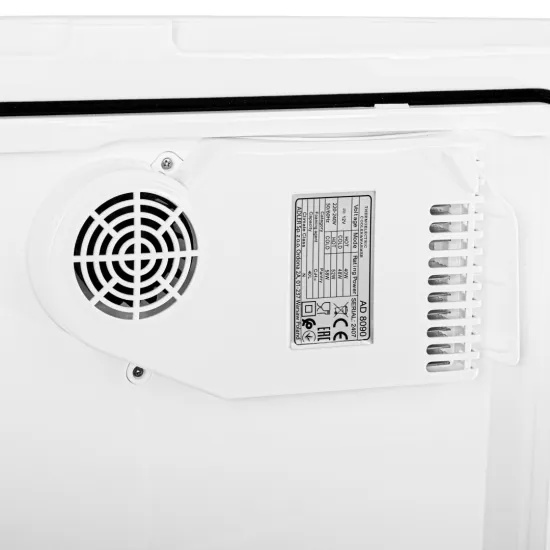 Adler AD8090 elektromos hűtő-fűtő láda kerekekkel, 40L, fekete 