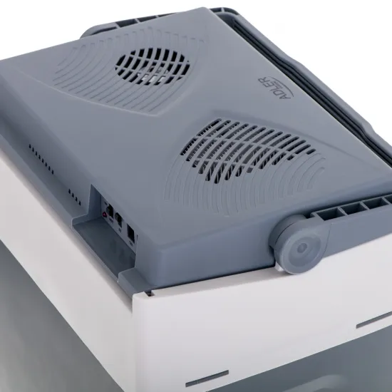 Adler AD8078 elektromos hűtőtáska, 28L, szürke szín 