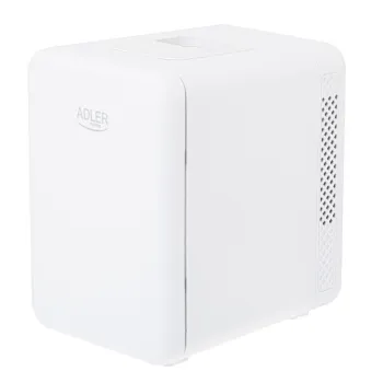 Adler AD8084W mini hűtőszekrény 4L, fehér szín 