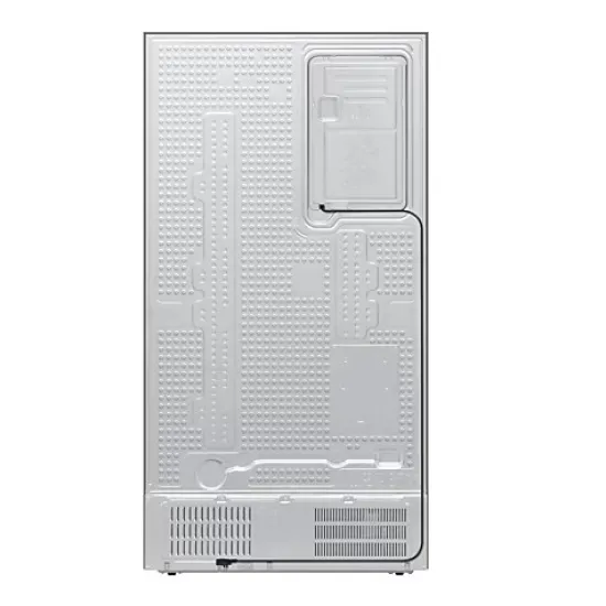 Samsung RS70F65QETEO side by side hűtőszekrény, 420/239L, AI Inverteres Kompresszor, 91.2x72.6x178.4 cm, matt metál szín 