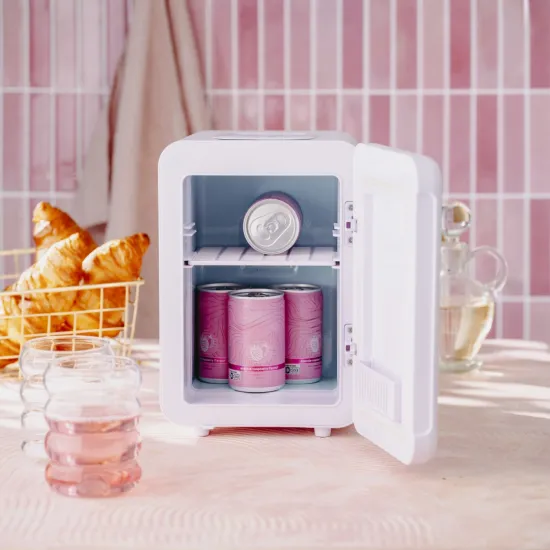Adler AD8084W mini hűtőszekrény 4L, fehér szín 