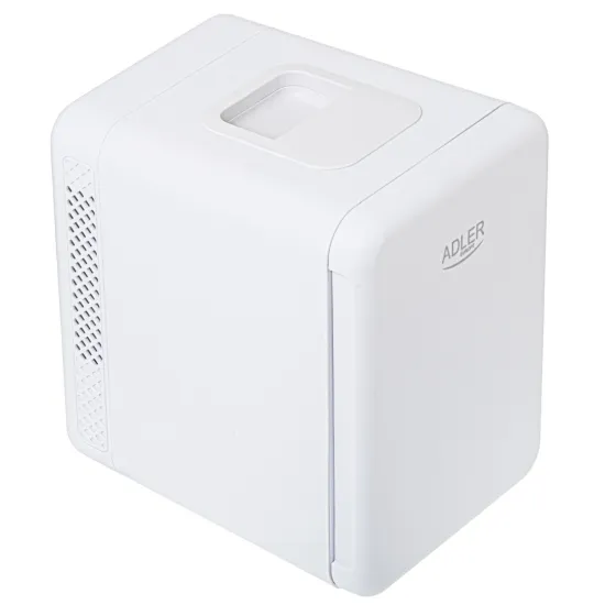 Adler AD8084W mini hűtőszekrény 4L, fehér szín 