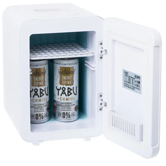 Adler AD8084W mini hűtőszekrény 4L, fehér szín 
