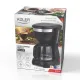 Adler AD4381 filteres tea-kávéfőző, 0.6L, 600W, fekete szín 